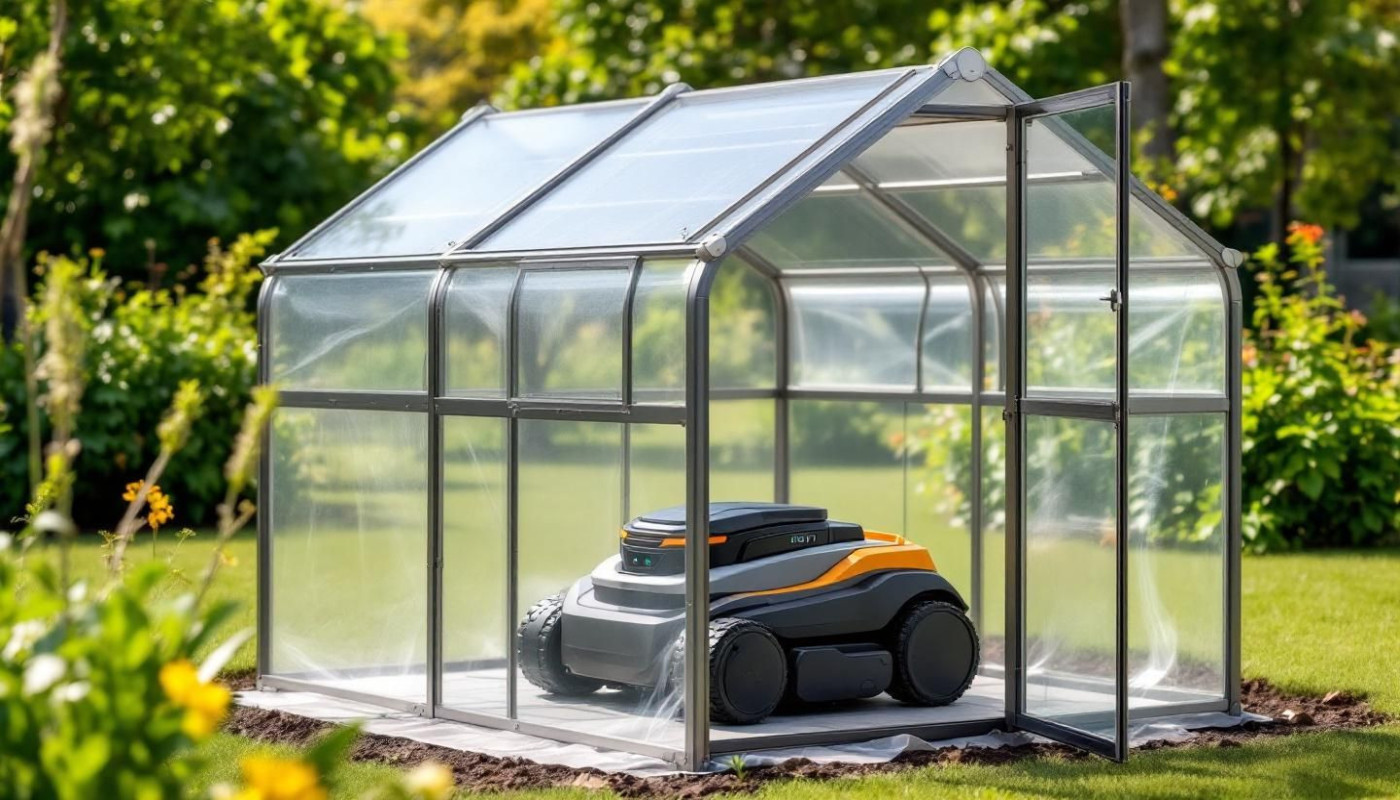 Comment un abri économique prolonge la vie de votre robot tondeuse ?