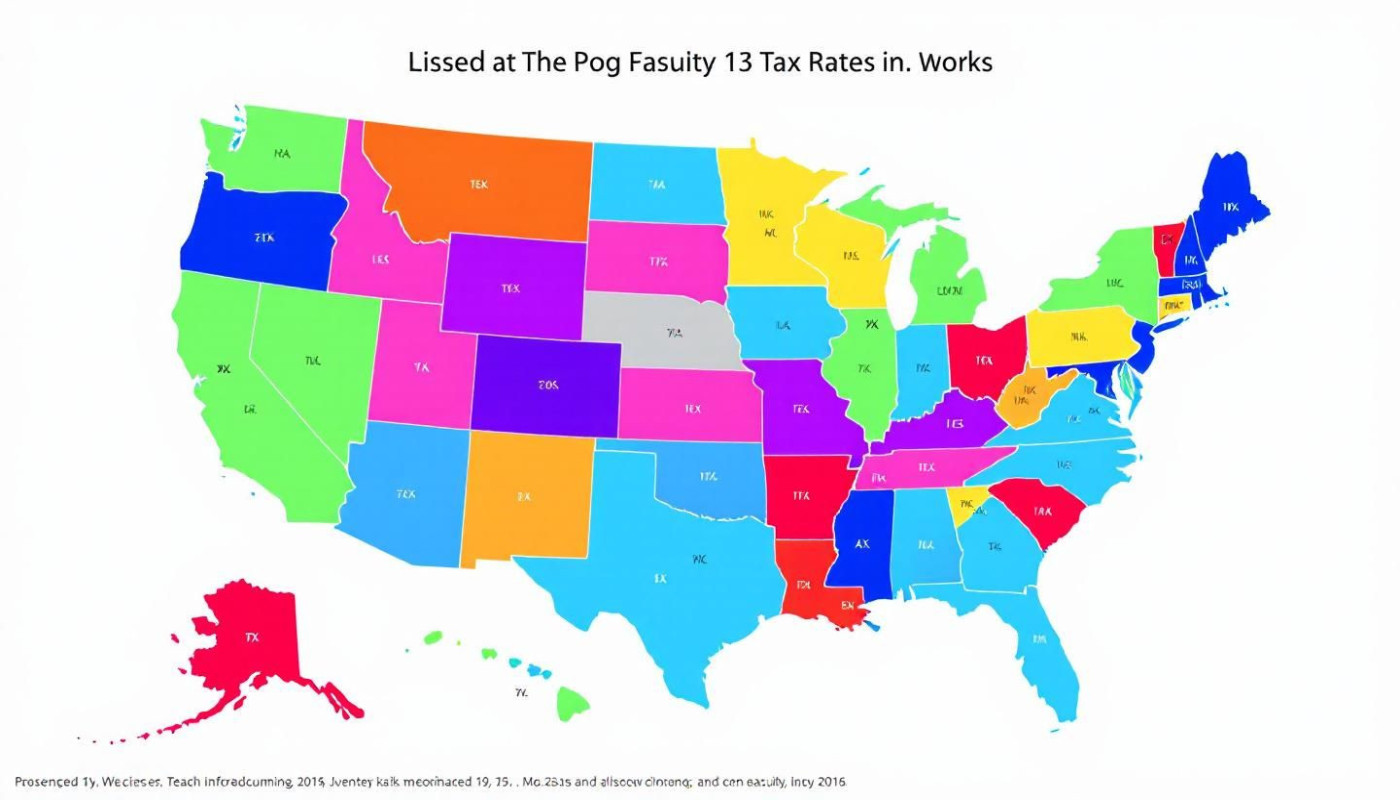 Exploration des impacts des variations fiscales entre les états américains