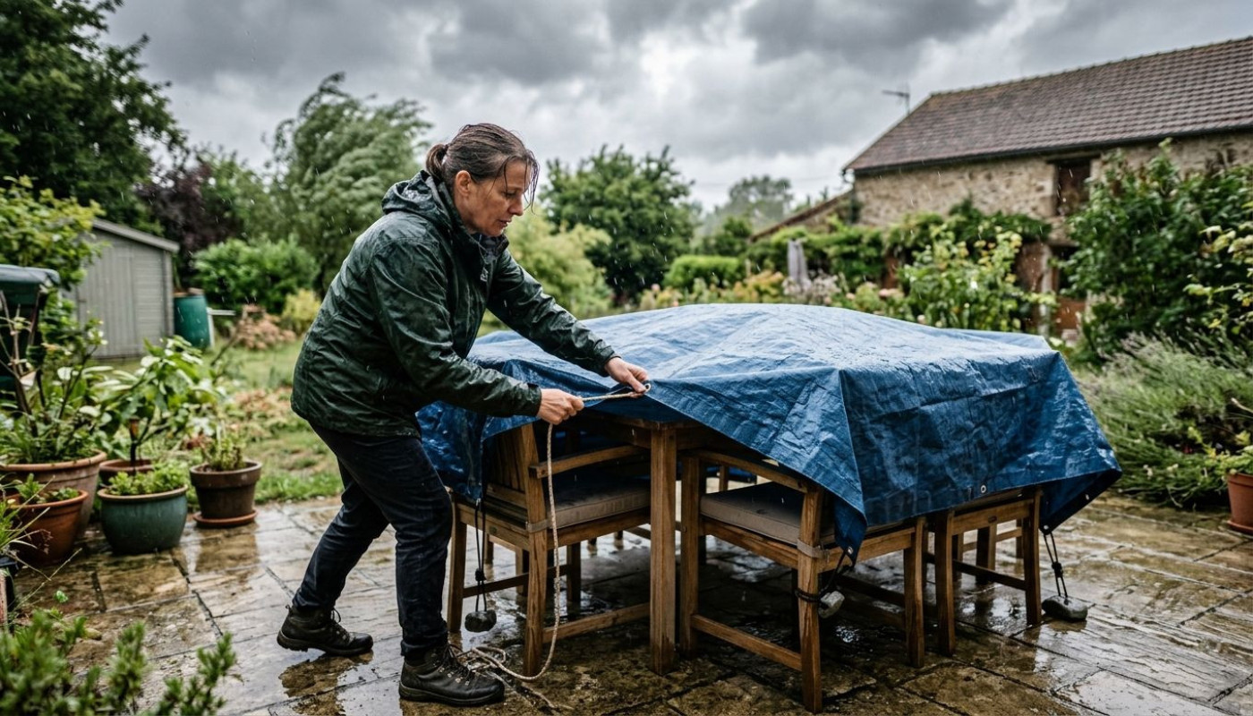 Peut-on encore se passer d’une bâche de protection face aux intempéries imprévisibles ?